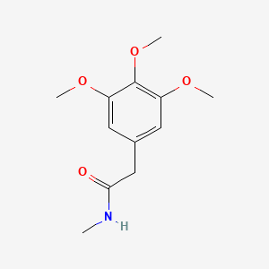 N-methyl-2-(3,4,5-trimethoxyphenyl)acetamide