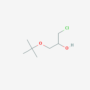 molecular formula C7H15ClO2 B8721861 2-Propanol, 1-chloro-3-(1,1-dimethylethoxy)- CAS No. 22576-65-4