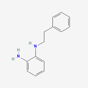 molecular formula C14H16N2 B8721877 N1-phenethylbenzene-1,2-diamine 