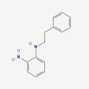 molecular formula C14H16N2 B8721877 N1-(2-PHENYLETHYL)BENZENE-1,2-DIAMINE 