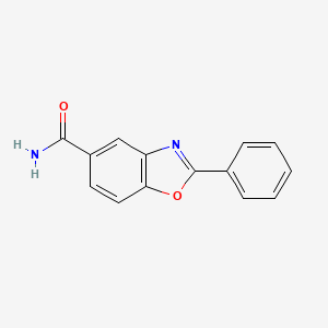 molecular formula C14H10N2O2 B8721935 2-Phenyl-5-benzoxazolecarboxamide 