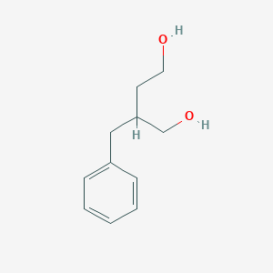molecular formula C11H16O2 B8722050 2-Benzylbutane-1,4-diol CAS No. 97677-83-3