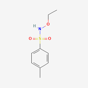 molecular formula C9H13NO3S B8722074 N-ethoxy-4-methyl-benzenesulfonamide 
