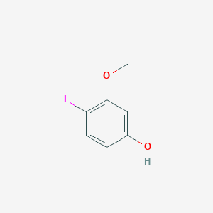 molecular formula C7H7IO2 B8722109 4-Iodo-3-methoxyphenol 
