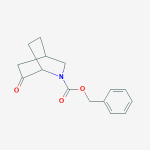 2-Azabicyclo[2.2.2]octane-2-carboxylic acid, 6-oxo-, phenylmethyl ester