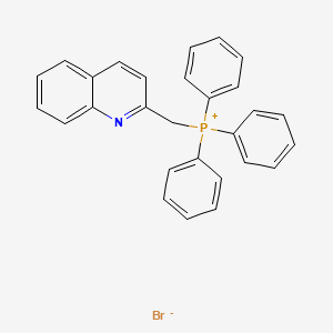 Triphenyl[(quinolin-2-yl)methyl]phosphanium bromide