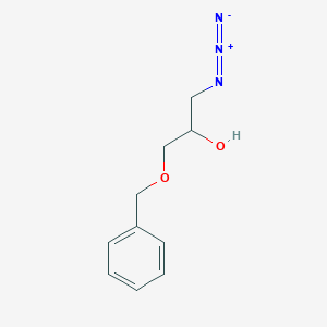 molecular formula C10H13N3O2 B8722216 1-Azido-3-(benzyloxy)propan-2-OL CAS No. 99805-19-3