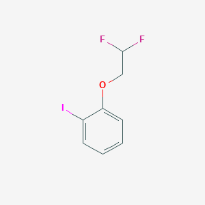 molecular formula C8H7F2IO B8722262 2,2-Difluoroethoxyiodobenzene 