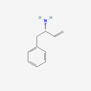 molecular formula C10H13N B8722362 (S)-1-Phenylbut-3-en-2-amine 