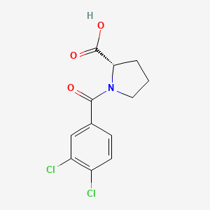 molecular formula C12H11Cl2NO3 B8722384 N-(3,4-dichlorobenzoyl)proline 