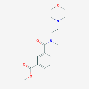 Methyl 3-(methyl(2-morpholinoethyl)carbamoyl)benzoate