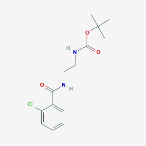 tert-Butyl {2-[(2-chlorobenzoyl)amino]ethyl}carbamate