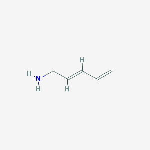 molecular formula C5H9N B8722496 2,4-Pentadien-1-amine 
