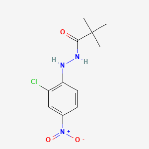 2'-(2-Chloro-4-nitrophenyl)-2,2-dimethylpropionohydrazide