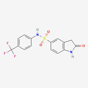 5-(4-Trifluoromethylphenylaminosulfonyl)-2-oxindole