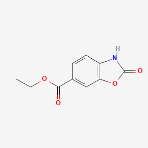 molecular formula C10H9NO4 B8722579 Ethyl 2-oxo-2,3-dihydrobenzo[d]oxazole-6-carboxylate 