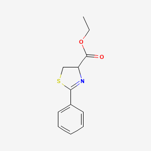 4-Carbethoxy-2-phenylthiazoline
