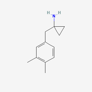 1-(3,4-Dimethyl-benzyl)-cyclopropylamine