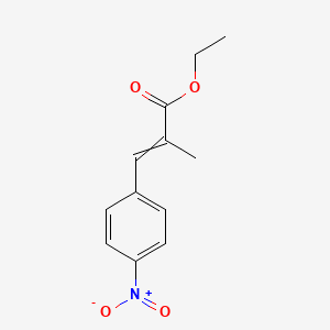 B8722696 Ethyl 2-Methyl-3-(4-Nitrophenyl)propenoate CAS No. 65480-44-6