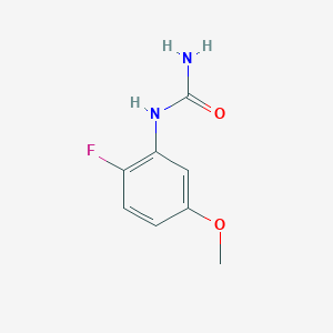 molecular formula C8H9FN2O2 B8722712 N-(2-Fluoro-5-methoxyphenyl)urea CAS No. 674336-49-3