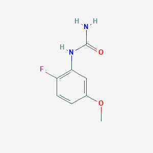 B8722712 N-(2-Fluoro-5-methoxyphenyl)urea CAS No. 674336-49-3