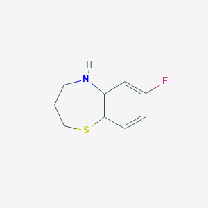 7-Fluoro-2,3,4,5-tetrahydro-1,5-benzothiazepine