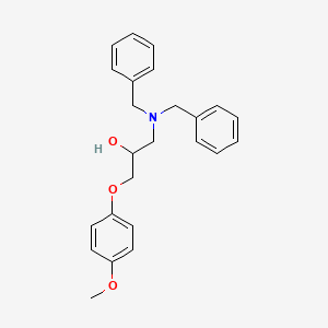 1-(Dibenzylamino)-3-(4-methoxyphenoxy)propan-2-ol