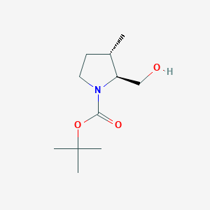(2S,3S)-tert-Butyl 2-(hydroxymethyl)-3-methylpyrrolidine-1-carboxylate