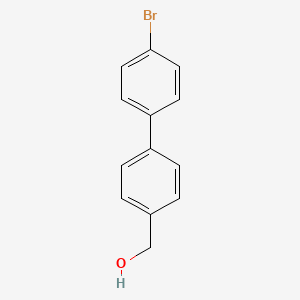 molecular formula C13H11BrO B8723018 (4'-Bromo-biphenyl-4-YL)-methanol 