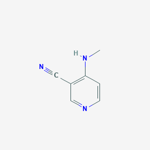 molecular formula C7H7N3 B8723048 4-(Methylamino)pyridine-3-carbonitrile CAS No. 1030382-32-1