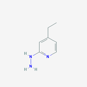 (4-ethylpyridin-2-yl)hydrazine