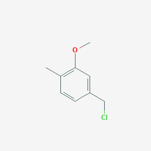 molecular formula C9H11ClO B8723269 3-Methoxy-4-methylbenzyl chloride CAS No. 4685-51-2