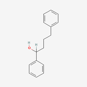 molecular formula C16H18O B8723278 Benzenebutanol, alpha-phenyl- CAS No. 30078-89-8