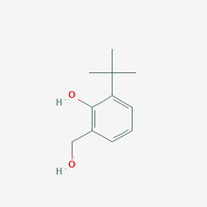molecular formula C11H16O2 B8723393 2-t-Butyl-6-hydroxymethylphenol 