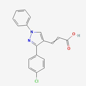 molecular formula C18H13ClN2O2 B8723462 C18H13ClN2O2 