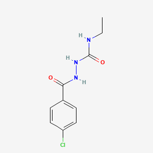 4-chloro-N-[(ethylcarbamoyl)amino]benzamide