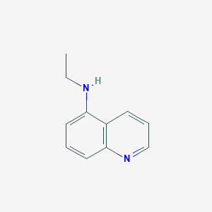 molecular formula C11H12N2 B8723560 N-ethylquinolin-5-amine 