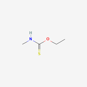 molecular formula C4H9NOS B8723638 o-Ethyl methylthiocarbamate CAS No. 817-73-2