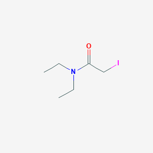 molecular formula C6H12INO B8723655 N,N-diethyl-2-iodoacetamide CAS No. 78258-15-8