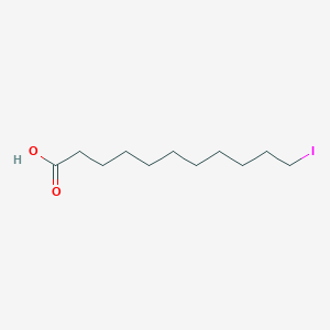 molecular formula C11H21IO2 B8723705 11-iodoundecanoic Acid CAS No. 63632-65-5