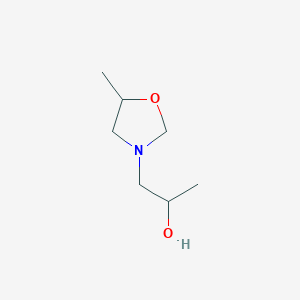 1-(5-Methyl-1,3-oxazolidin-3-yl)propan-2-ol