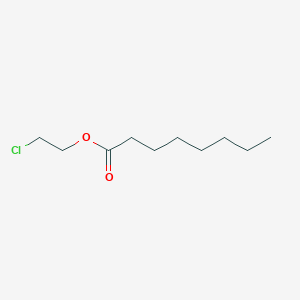 molecular formula C10H19ClO2 B8723893 2-Chloroethyl octanoate CAS No. 589-76-4