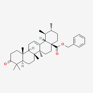 molecular formula C37H52O3 B8724020 Ursonic acid benzyl ester 