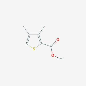 molecular formula C8H10O2S B8724161 Methyl 3,4-dimethylthiophene-2-carboxylate 