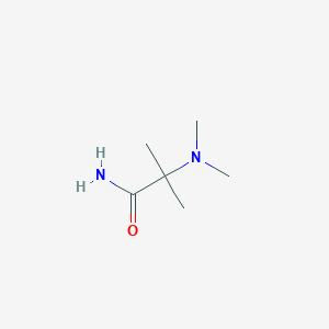 molecular formula C6H14N2O B8724176 N~2~,N~2~,2-Trimethylalaninamide CAS No. 41805-71-4