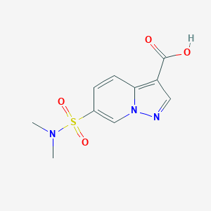 6-(N,N-Dimethylsulfamoyl)pyrazolo[1,5-a]pyridine-3-carboxylic acid
