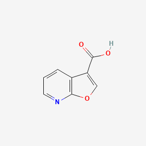 molecular formula C8H5NO3 B8724239 Furo[2,3-b]pyridine-3-carboxylic acid 