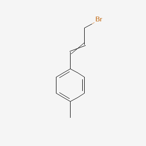 molecular formula C10H11Br B8724246 1-(3-Bromoprop-1-en-1-yl)-4-methylbenzene CAS No. 54636-56-5