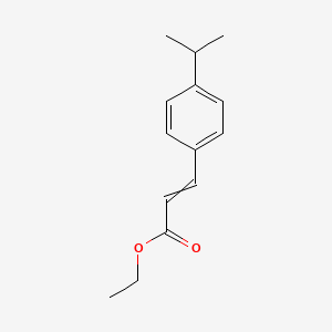 molecular formula C14H18O2 B8724295 Ethyl-4-isopropylcinnamate 