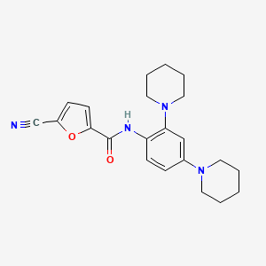 molecular formula C22H26N4O2 B8724323 c-Fms-IN-13 